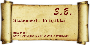 Stubenvoll Brigitta névjegykártya